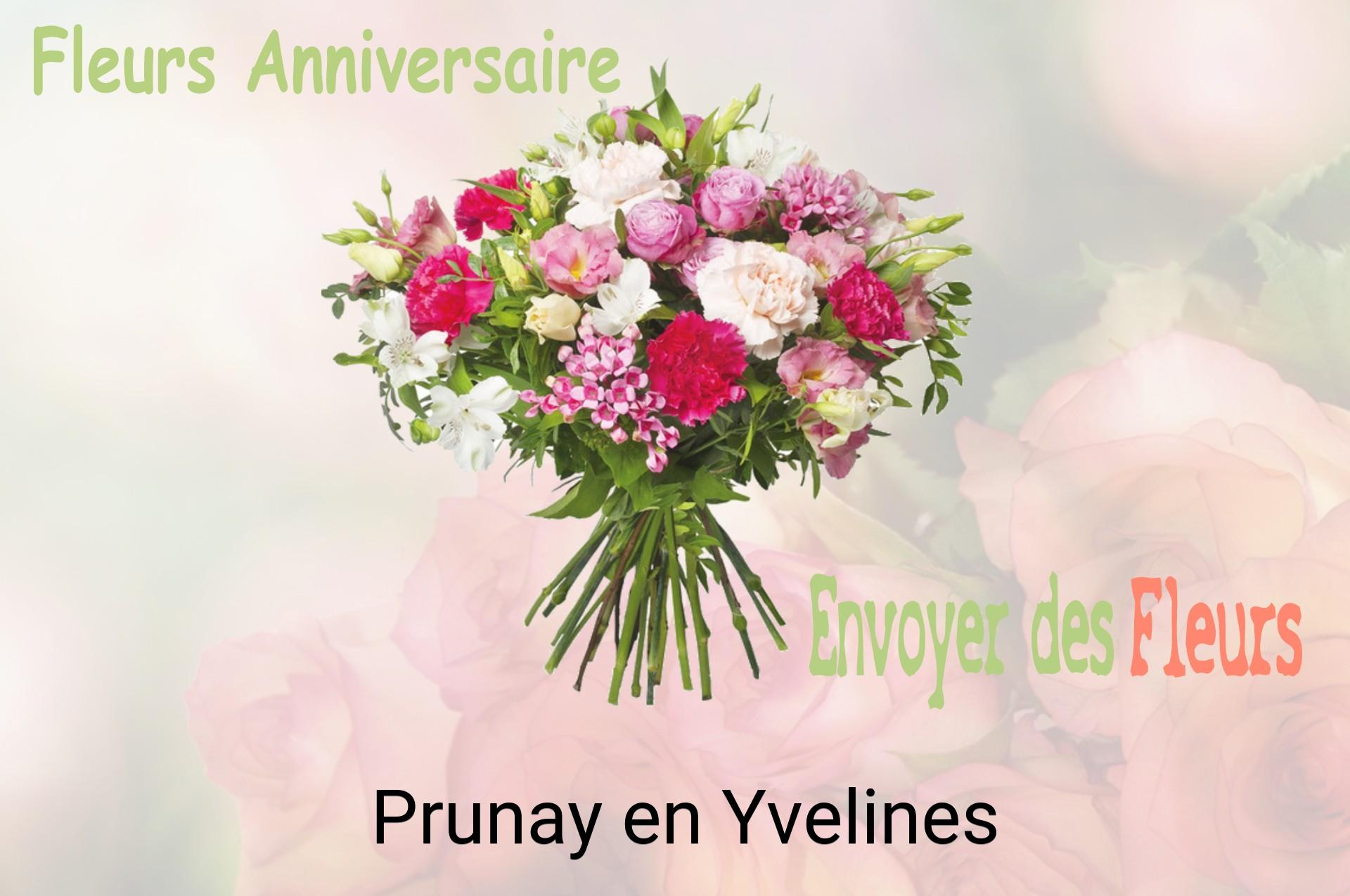 Bouquet de fleurs d’anniversaire livré à Prunay-en-Yvelines