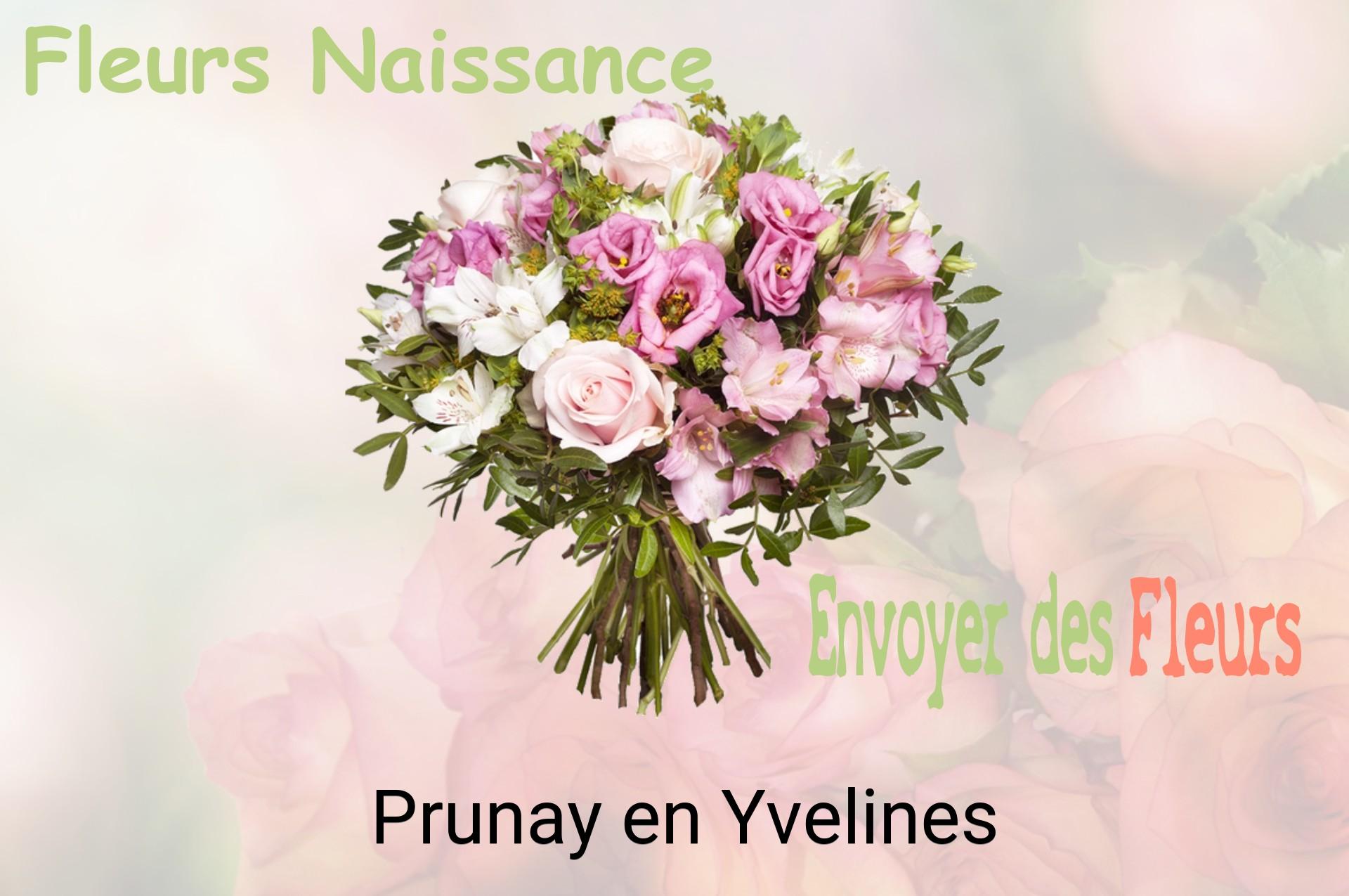 Bouquet de fleurs de naissance livré à Prunay-en-Yvelines